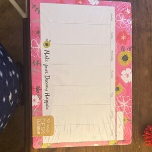 52 week Floral Desk Calendar